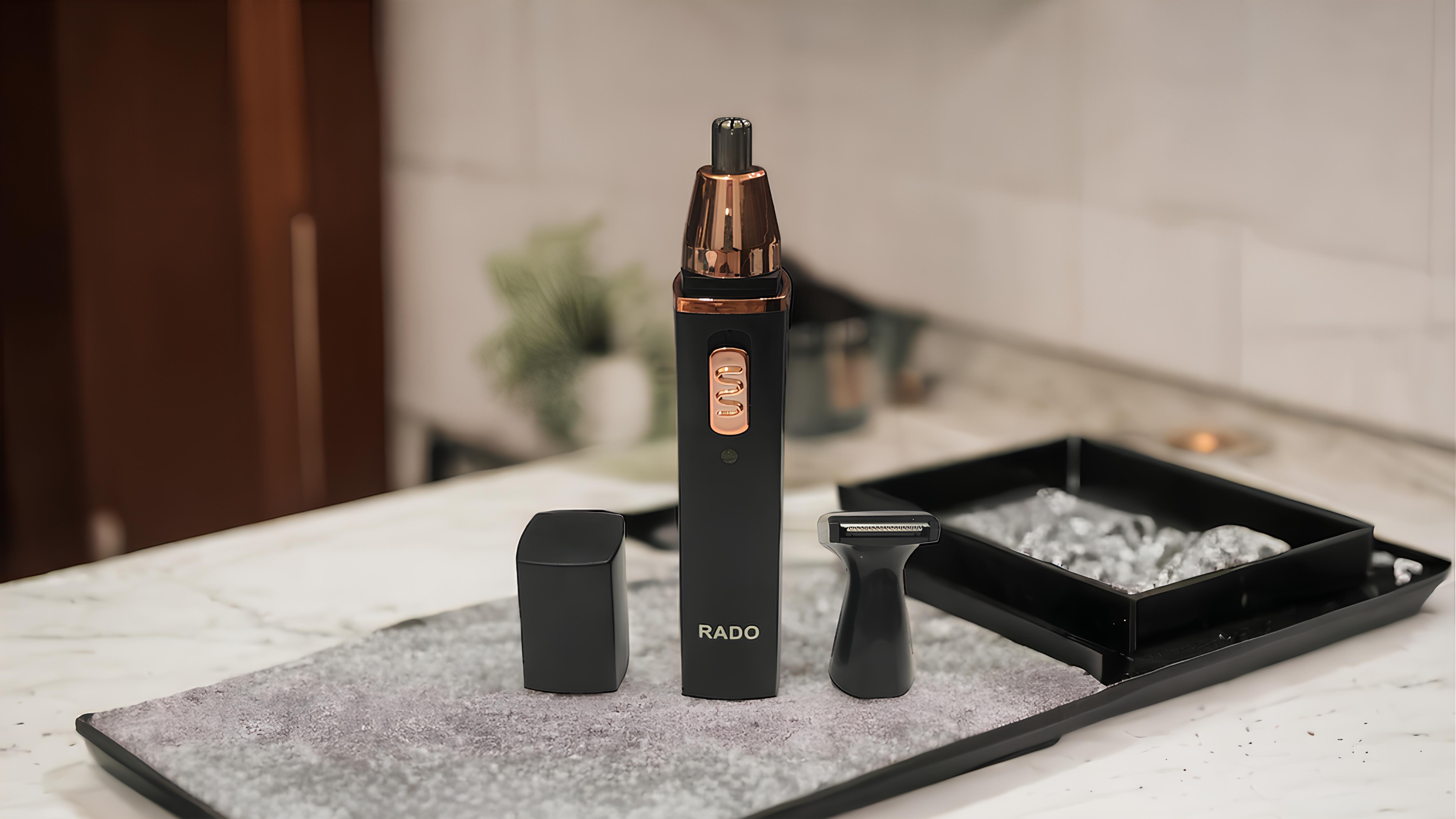 Rado RD-3138: Yıkanabilir Başlıklı 2si1 Arada Burun ve Kulak Kıl Alma Makinesi ile Etkili ve Hijyenik Bakım!