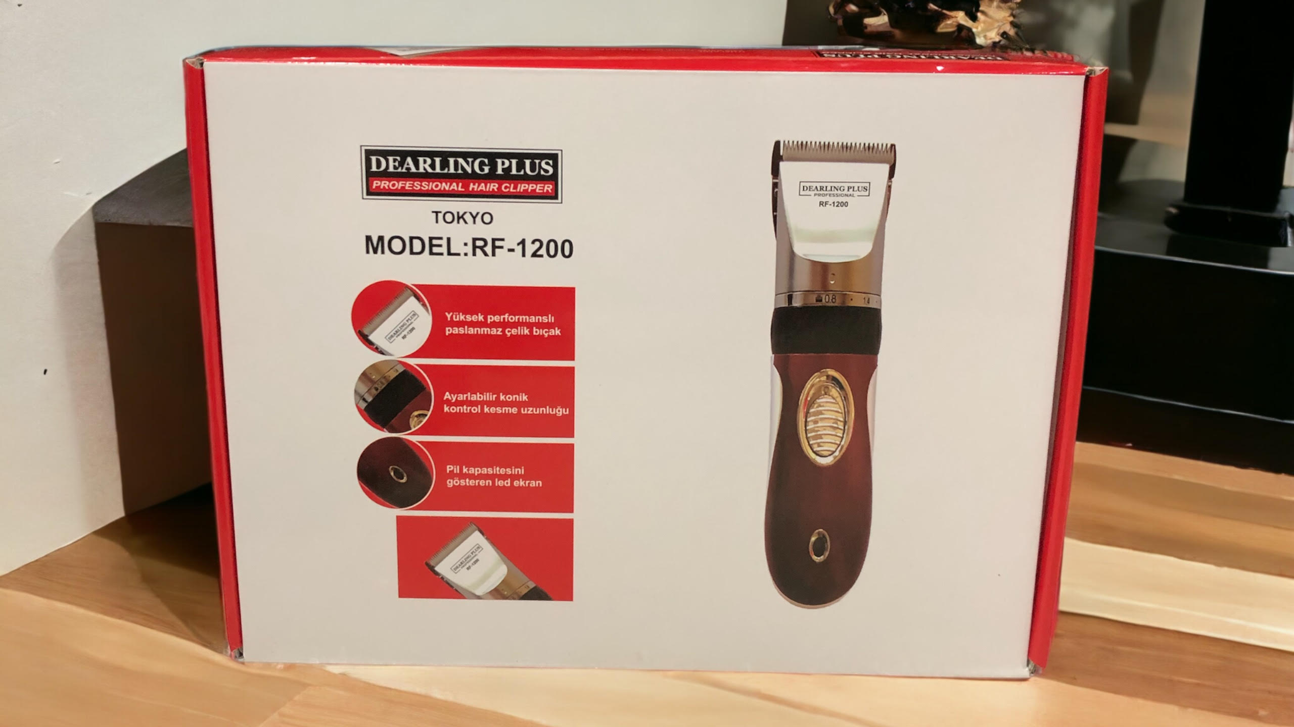Dearling Plus RF-1200 Çift Bataryalı Profesyonel Saç Sakal Tıraş Makinesi İncelemesi