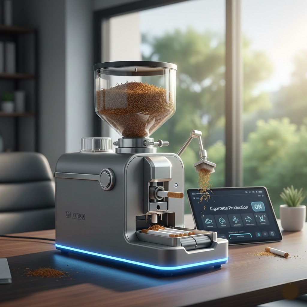 Yarı Otomatik Hazneli Sigara Sarma Makinesi Kalitelial.com