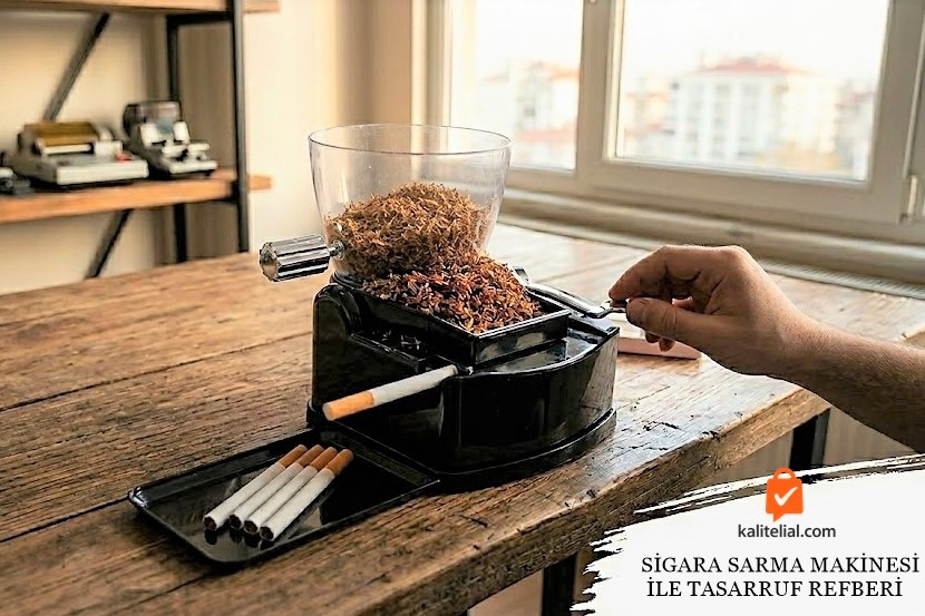 Sigara Maliyetini Yarıya İndirmenin Yolu: Sarma Makineleri