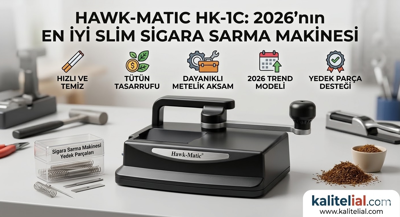 Slim Sigara Sarma Makinesi En Ucuz Nerede Satılır? 2026 Alışveriş Rehberi