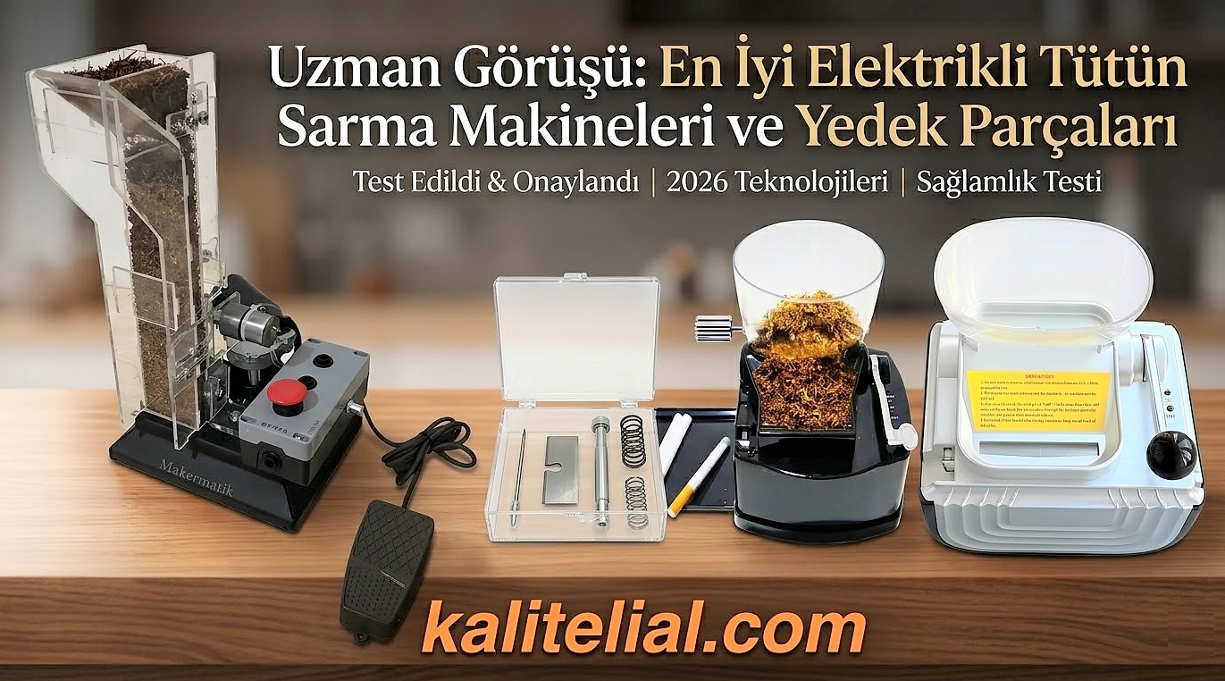 Elektrikli Tütün Sarma Makinesi