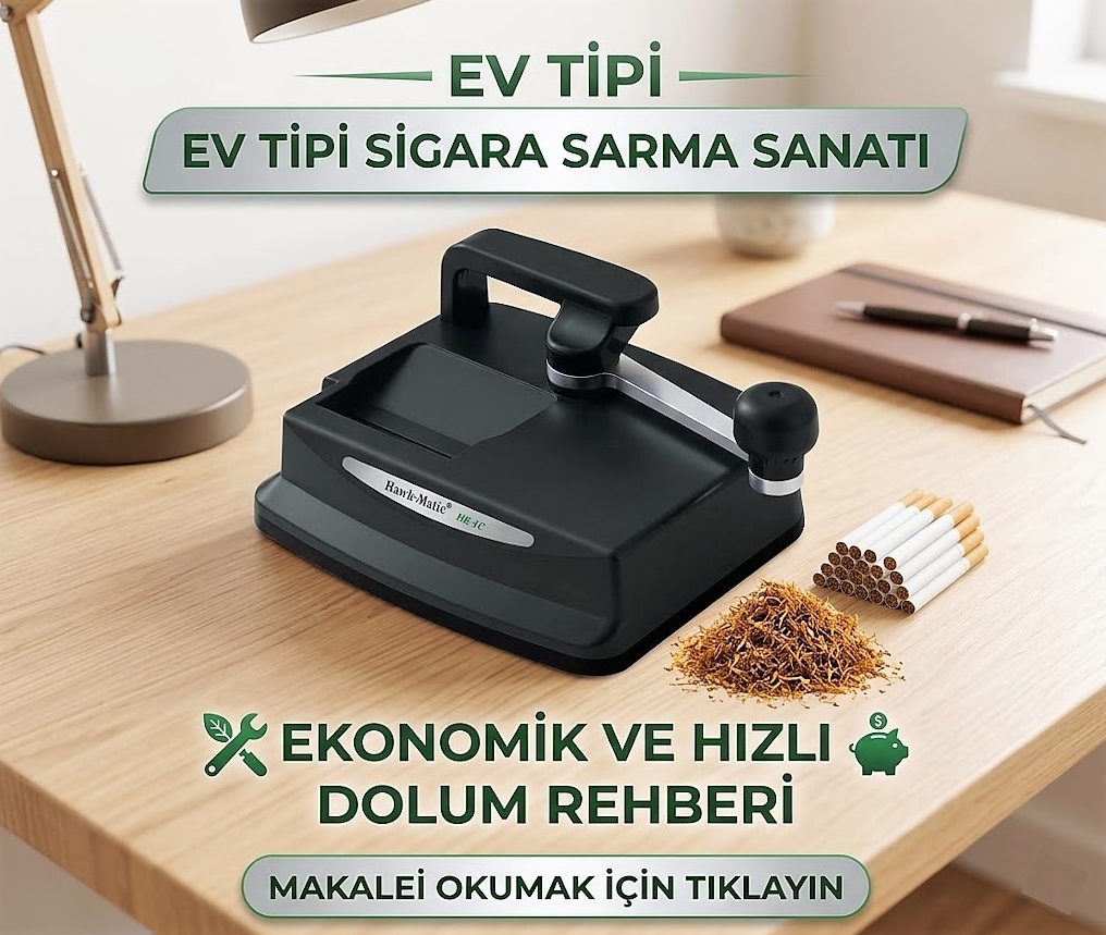 Kollu Sigara Sarma Makinesi Slim