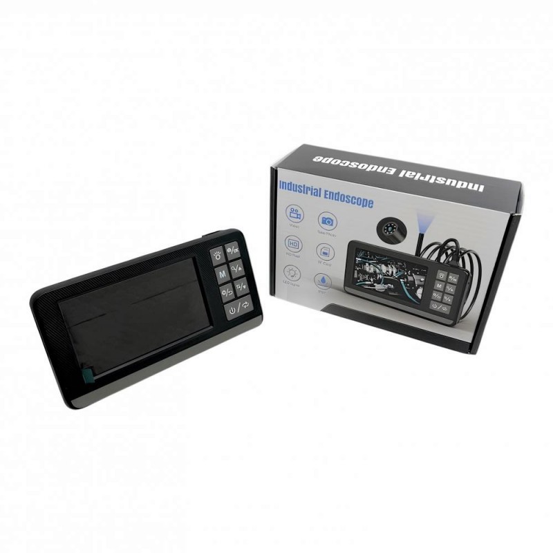 Depstech Bluart 2.0 Çift Lensli Yılan Kamera – 1080P Görüntü Alma ve Video Kayıt, 4.3 Lcd Ekran, Ip67 Su Geçirmez, 5M Yarı Sert Kablo