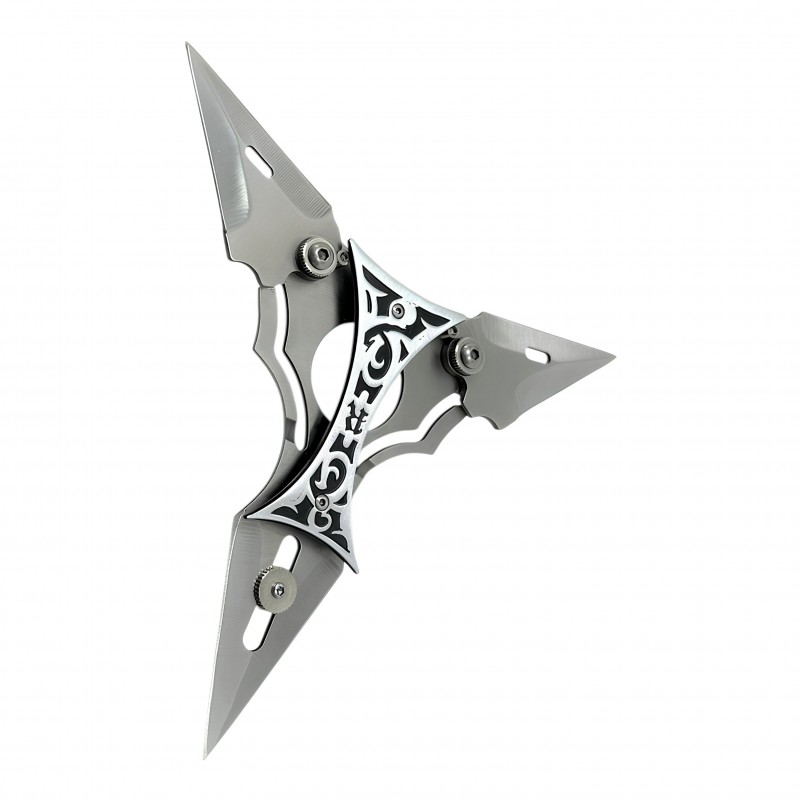 Raptor Shuriken Metal Fırlatma Yıldızı Ön Görünüm | Kalitelial.com