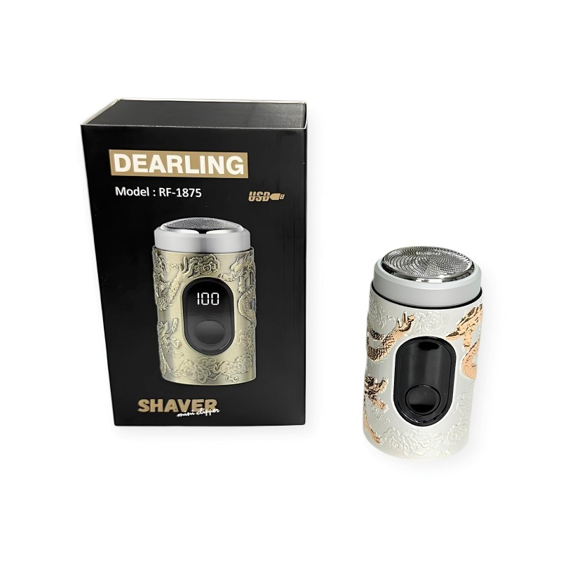 Dearling RF-1875 sıfır sakal için şarjlı tıraş makinesi