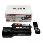 Wıson WS-8585 55W LED El Feneri, yüksek performansıyla dikkat çeken 22000 mAh Type-C şarjlı bir üründür. 5500 lümen gücüyle çift düğme ve SOS moduyla öne çıkar. Hem günlük kullanım hem de acil durumlar için ideal bir seçenektir.