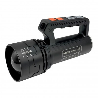 Wıson WS-8585 55W LED El Feneri – 22000 mAh Type-C Şarjlı, 5500 Lümen, Çift Düğme & SOS Modu