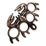 Akrep Desenli Bakır Renk Muşta