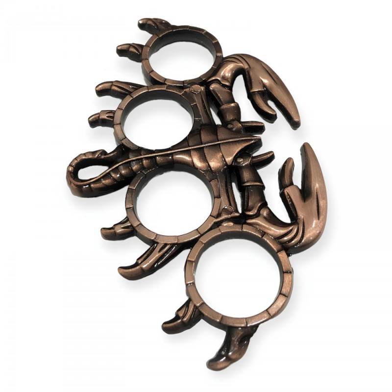 Akrep Desenli Bakır Renk Muşta