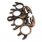 Akrep Desenli Bakır Renk Muşta