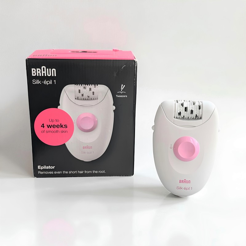 Braun Silk-Épil 1 (Se 1-176) Epilatör: Pürüzsüz Cilt, Kalıcı Sonuçlar