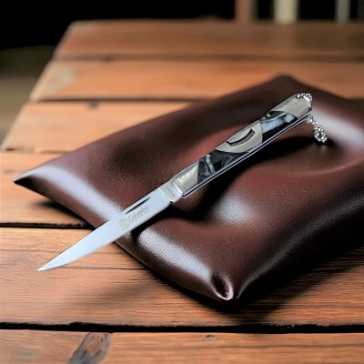 Columbia B-104-B Wolf Serisi Kompakt Çakı | Mermer Desenli - 64 Gram