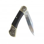 columbia company a-1030-b açık bıçak gravürlü çakı