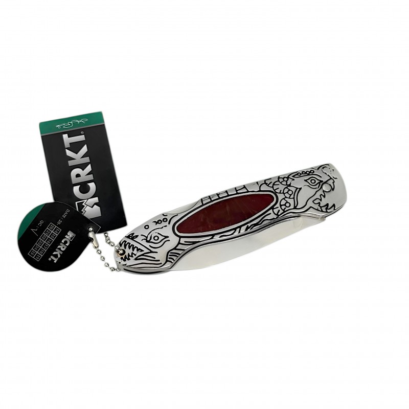 CRKT CR‑0124 Profesyonel Katlanır Çakı – EDC, Outdoor ve Koleksiyon İçin Paslanmaz Çelik Bıçak