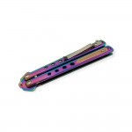 Gökkuşağı Kelebek Bıçak: Renkli ve Göz Alıcı Tasarım