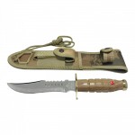 Gümüş Renkli Komando Bıçağı - Yüksek Performans ve Şık Tasarım