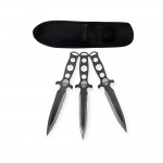 Kunai fırlatma bıçağı seti profesyonel tasarım