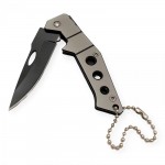 Kemer Klipsli Kapanabilir Metalik Çakı