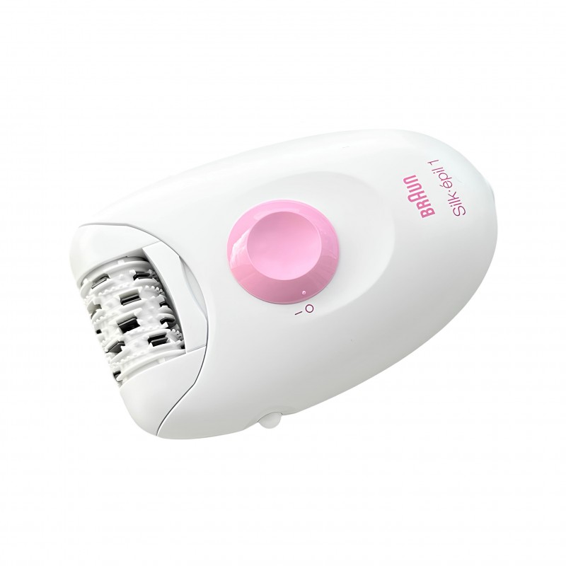 Braun Silk-épil 1 SE 1-176 kablolu epilatör beyaz pembe tasarım
