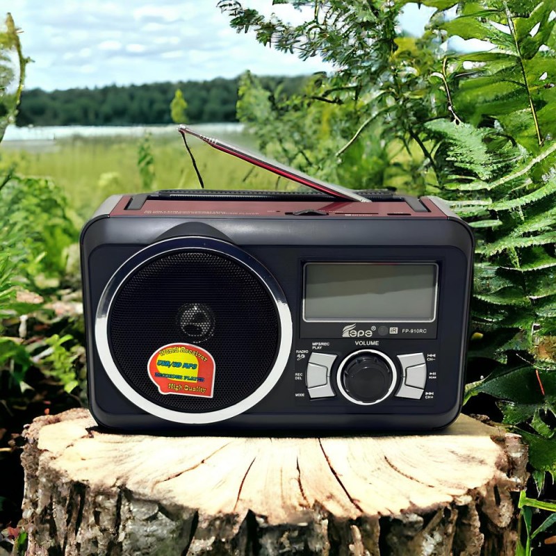 Kumandalı Dijital Radyo ve MP3 Çalar - Ses Kayıt Özellikli