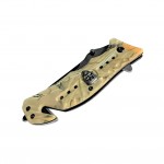 Lanmark Çok Amaçlı Askeri Desenli Komando Çakısı – Hayatta Kalma ve Kurtarma Aracı