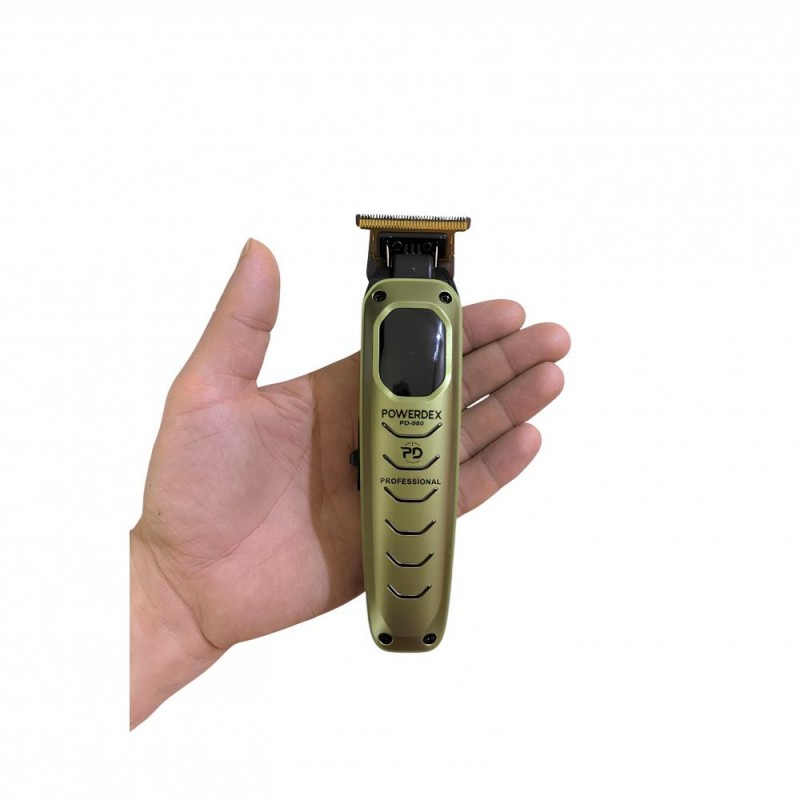 Powerdex PD-980 Dijital Ekranlı Profesyonel Tıraş Makinesi