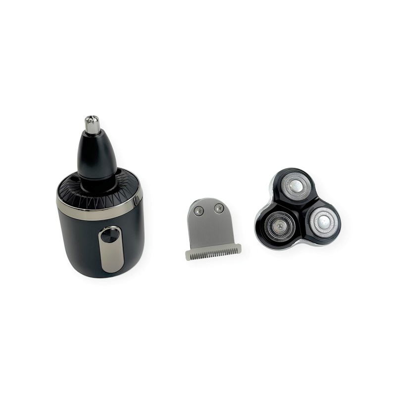 Powerdex PD-800 3'ü 1 Arada LCD Ekranlı Şarjlı Tıraş Makinesi Seti