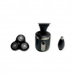 Powerdex PD-800 3'ü 1 Arada LCD Ekranlı Şarjlı Tıraş Makinesi Seti