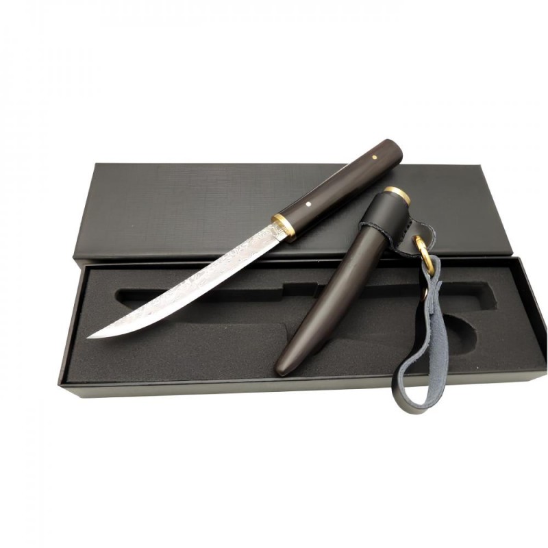 Şam Çeliği Ağaç Saplı Damascus Bıçak