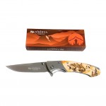 SİBİRYA Detaylı Görsel – Kurt İşlemeli Paslanmaz Çelik Çakı | Kalitelial.com