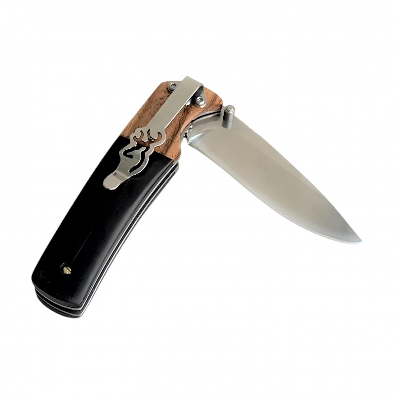 Sibirya S-2101 Ahşap Görünümlü Katlanır Çakı – Klasik Tasarım, Güçlü ve Keskin Bıçak