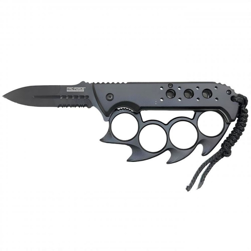 Tac force TF 793 Speedster Testere Özellikli Siyah Muştalı Çakı
