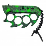 Tac force TF 793 Speedster Yeşil-Siyah Renkli Muştalı ve Testereli Çakı