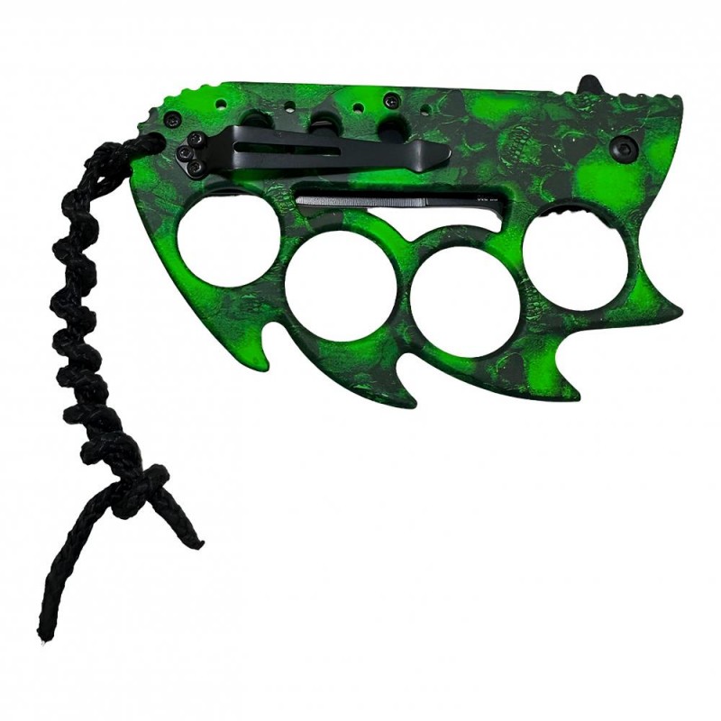 Tac force TF 793 Speedster Yeşil-Siyah Renkli Muştalı ve Testereli Çakı