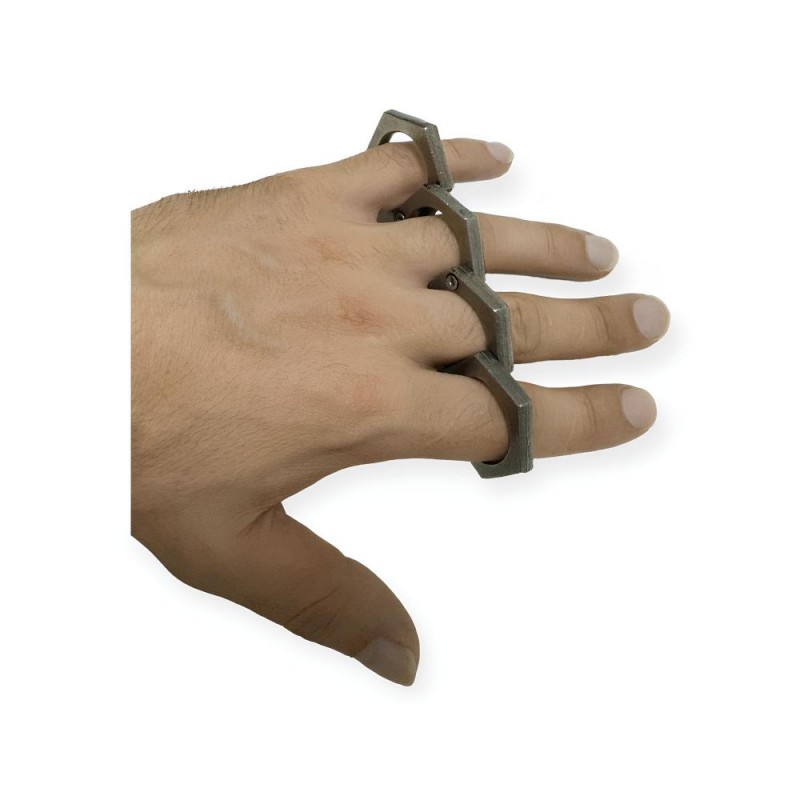 gri renk katlanabilir muşta