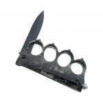 Cold Steel Knuckle 1918 — Kamuflaj Desenli Katlanır Bıçak & Muşta