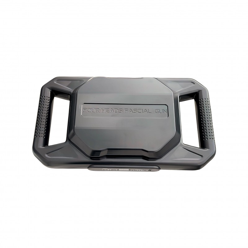 El Tipi USB Şarjlı 4 Başlıklı Derin Doku Masaj Tabancası – Yüksek Verimli Fasya ve Kas Rahatlatma