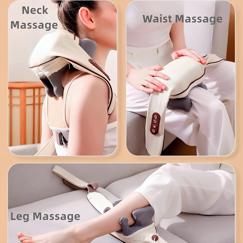 shiatsu boyun masaj aleti detaylı görünüm