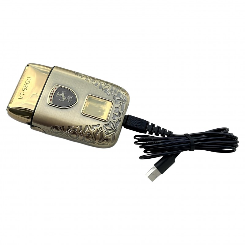 Vult VT-9600 LCD Ekranlı Turbo Modlu Şarjlı Sıfır Sakal Tıraş Makinesi
