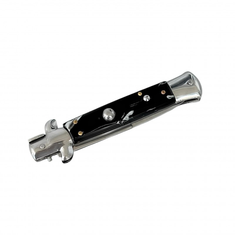 AKC İtalyan Stiletto Otomatik Sustalı Bıçak – 440 Paslanmaz Çelik, Orijinal Italy Üretim - Ana Ürün Görseli | EDC Çakılar Ve Outdoor Bıçaklar | Kalitelial.com