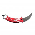 Cold Steel F92 Akrep Desenli Katlanabilir Karambit | Taktik ve Koleksiyonluk 3Cr13mov Bıçak