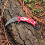 Cold Steel F92 Akrep Desenli Katlanabilir Karambit | Taktik ve Koleksiyonluk 3Cr13mov Bıçak