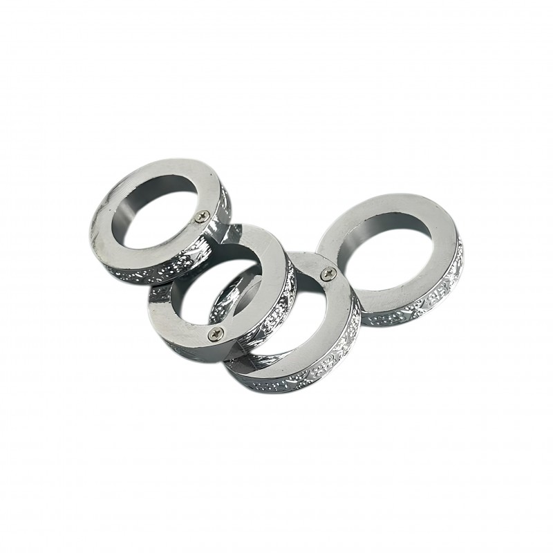 Gümüş Renk Katlanabilir 4 Parmak ve Yüzük Muşta