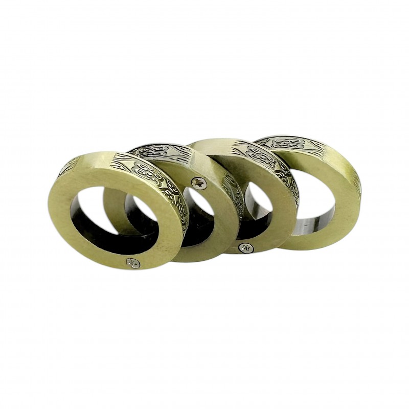 Haki Renk Katlanabilir 4 Parmak ve Yüzük Muşta