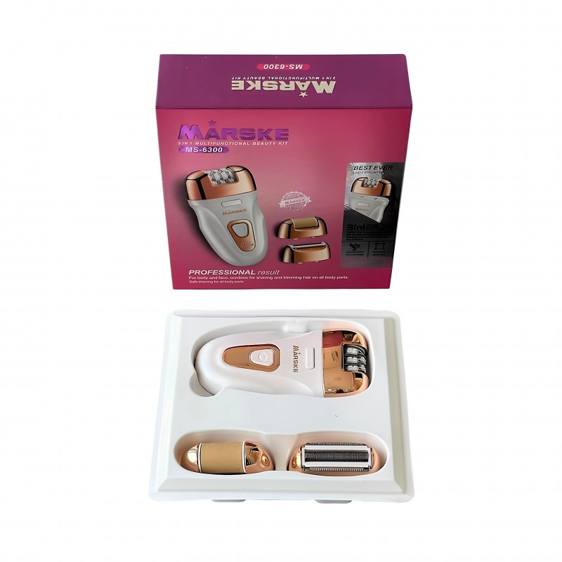 Marske MS-6300 3’ü 1 Arada Epilatör – Evde Profesyonel Bakım Deneyimi