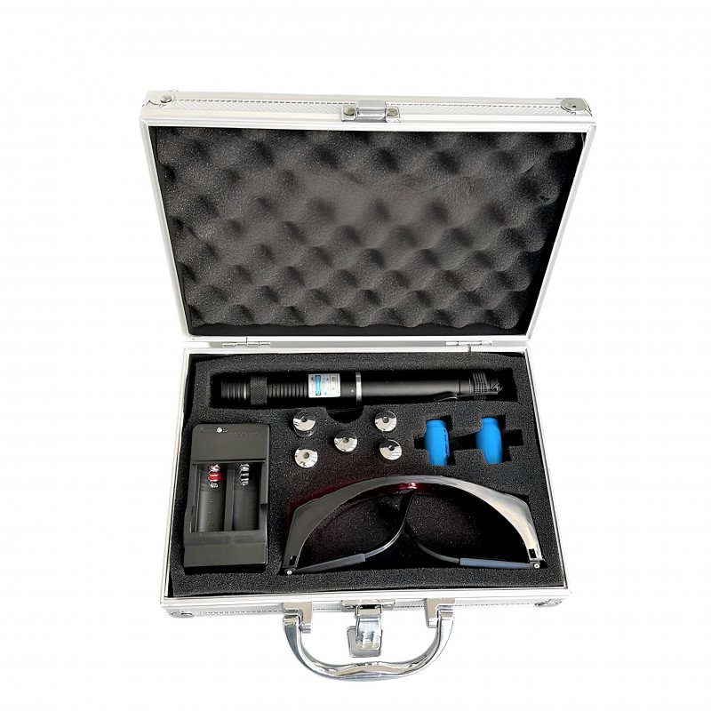 Profesyonel yakıcı mavi lazer pointer 5000 mW – kalitelial.com