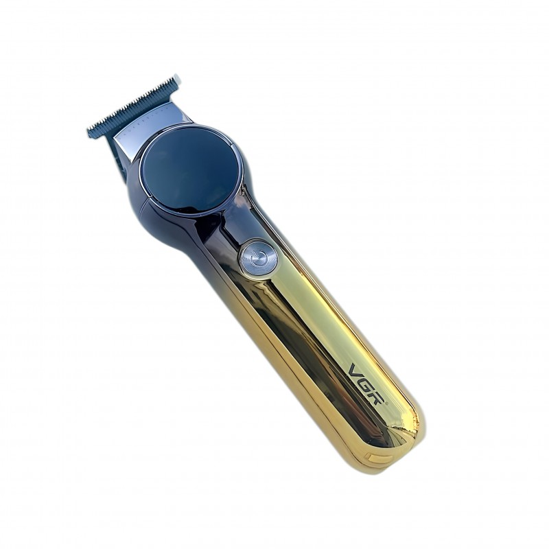 VGR V-989 LCD Ekranlı Turbo Modlu Tıraş Makinesi | Sessiz, Güçlü ve Profesyonel Performans