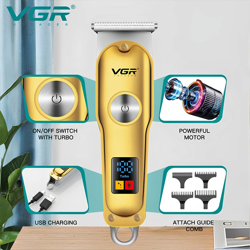 VGR V-290 güçlü motorlu saç sakal makinesi