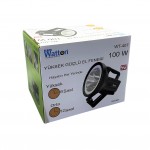Watton WT-407 100W LED Projektör & Şarjlı El Feneri